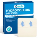 Conkote Hydrocolloid Wound Dressings 2”x 2” Ultra Thin Waterproof 10 Pack | Fast Healing Hydrocolloid Bandages for Blister, Acne Care, and Minor Wounds