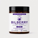 Bilberry Extract 120 mg, 25% Anthocyanins, 60 Vegetable Capsules | Visual wellness and antioxidant support with 30 mg anthocyanins from Vaccinium myrtillus; once-daily formula for adults