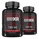 (2 Pack) Testo-Max XR Capsules, Testo-Max XR for Men Dietary Supplement Advanced Formula, Testo-Max XR Pills, 180 Capsules