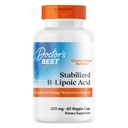 Doctor's BEST Stabilized R-Lipoic Acid Supplement 200 mg, 60 Veg Caps