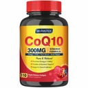 DRFOSTER CoQ10 300mg Softgels, Omega 3-6-9 & PQQ & MCTs, 110 Counts | Co q 10 Supplement, Heart and Brain Support, Cellular ATP Energy Production, Powerful-Antioxidant, Coenzyme Q10 Supplement