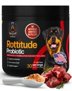 Probiotics for Dogs – Natural Dog Probiotics for Digestive Health, Gut Health, Yeast, Itchy Skin & Itchy Ears – Probiotic for Dogs – Dog Probiotic Supplement for Rottweilers