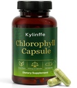 Chlorophyll Capsules for Deodorant, Body Odor, Breath Freshness & Digestive Comfort, Internal Deodorant Chlorophyll Pills for Women & Men, Gluten-Free, Non-GMO, GMP, 120 Vegan Capsules