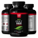 VIP VITAMINS Folic Acid - Gray Hair Solution - Hair Color Restorer (1 Bottle 60 Capsules)