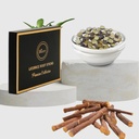BIORR Licorice Root Wellness Bundle – Natural Licorice Root Chew Sticks (10 pcs) & Cut & Sifted Licorice Root Tea – Caffeine Free Herbal Tea Collection