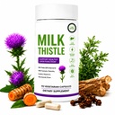 Milk Thistle Supplement, 90 Capsules | 80% Silymarin, Liver Support Formula, Ease Bloating, Gut Health, Increased Vitality