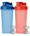 Mr. Pen- Protein Shaker Bottles, 2 Pack, 28 oz | Shaker Bottles with Leak-Proof Flip-Top Lid, Wire Whisk Ball for Smooth Mixing, Ideal for Protein Shakes, Smoothies