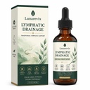 Lymphatic Drainage Drops – Relieve Bloating & Stubborn Puffiness | Lymph Node Detox for Fluid Retention Support | Formulated with Cleavers, Red Clover, Stillingia Root,2 Fl Oz
