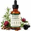 Mayaverra Drenaje Linfático Gotas, Lymphatic Drainage Drops, Liquid Herbal Extracts with Cleavers, Red Clover, Stillingia & Prickly Ash, Daily Fluid Balance and Wellness Support, 2 Fl Oz