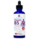 Liquid Vitamin B5 Drops with Pantothenic Acid, 20 mg, 30 Servings, 2 fl oz | No pills to swallow—easy-to-take liquid Vitamin B5 drops that support energy metabolism and healthy skin and hair.*