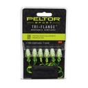 Peltor Sport Tri-Flange Corded Reusable Earplugs, 3-Pairs per Pack