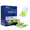 Dison 200Pairs Foam Ear Plugs for Sleeping,32dB,Green | Disposable Noise Reduction Earplugs,Bulk Ear Plugs for Shooting Range, Work, Travel,Concert