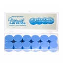 Pure Beeswax Ear Plugs for Sleeping, Snoring Noise Reduction, Swimming – Moldable Wax Earplugs, Reusable, Waterproof for Shower, Comfortable for Side Sleepers (6 Pairs)