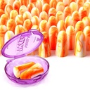 MOLDEX Soft Foam Earplugs 100 Pairs Softies® Ear Plugs for Sleeping, Snoring, Work, Travel, Shooting -33dB Highest NRR Made in USA
