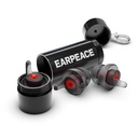 EarPeace Moto Motorcycle Ear Plugs - Reusable Noise-Reducing Earplugs | Includes 2 Earplug Sizes, 3 Interchangeable Filter Sets (17dB, 20dB & 26dB), and Aluminum Carry Case