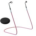 Magnetic Connector Cord Compatible with Loop Earplugs Quiet/Engage/Experience, Storing Case Included, Magnetic Tug-Resistant Safety Lanyard Accessories (Speckled Pink 1-Pack, One Size)