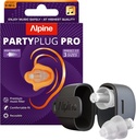 Alpine PartyPlug Pro | Concert Ear Plugs | High Fidelity Earplugs | Ear protection for concert, party, music & rave |Hi-Fi acoustic filters | 3 Tip sizes (S/M/L) | 21dB SNR | Transparent