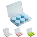 AITOLY Moldable Silicone Ear Plugs for Sleeping, Soft Reusable Noise Reduction Earplugs for Snoring, Side Sleepers, Small Ears, Swimming and Travel