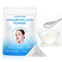 Hyaluronic Acid Powder, Hyaluronic Acid Supplements for Skin Care, Vegan Cosmetic Grade, Low Molecular Weight, Water-Soluble Moisturizing Ingredient for DIY Facial Serum (3.52 OZ)