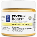 ECZEMA HONEY Nut-Free Original Skin-Soothing Cream For Eczema & More (4 Oz) | Itchy Relief Cream Natural Eczema Cream for Adults & Kids for Dermatitis & Psoriasis, Honey Lotion For Dry & Sensitive Skin