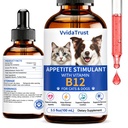 Dog & Cat Appetite Stimulant, Vitamin B12 (Methylcobalamin) Supplement | Energy & Appetite, Immune System Support - 3.5 fl oz
