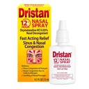 Dristan 12-Hour Nasal Spray Decongestant, Fast-Acting Relief, 0.5 fl oz | Long-lasting relief from sinus pressure & nasal congestion due to colds, hay fever & allergies, contains oxymetazoline HCI