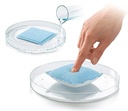 Lohmann & Rauscher Flivasorb Wound Absorbent Pad, Sterile & Individually Sealed Non-Adherent Padding for Gentle Wound Dressing & Absorption, Absorbs 20 Times Its Weight, 4" x 8" Pad, Box of 10