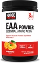 Force Factor Essential Amino Acids, Full Spectrum EAAs Amino Acids Powder, Amino Acids συμπλήρωμα για τις γυναίκες και τους άνδρες για την υποστήριξη υγιή μυών και αποκατάστασης προπόνηση, Orange Mango, 30 εξυπηρετούν