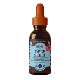 Βότανα Etc. Deep Sleep Classic Liquid Extract - Βότανο συμπλήρωμα για τη φυσική & απαλή υποστήριξη ύπνου - Ξεκούραστο συμπλήρωμα ύπνου με passionflower, χαμομήλι & λεμονιού - 4 fl oz (157 εξυπηρετούν)