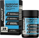 ONNIT Sport Shroom Tech Καθημερινής Υποστήριξης Άσκησης Κάψουλες, συμπλήρωμα προ προπόνησης με μανιτάρια Cordyceps, συμπλήρωμα διατροφής χωρίς καφεΐνη για την καθημερινή ενεργειακή υποστήριξη, 28 Count