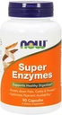 NOW Super Enzymes, 90 Κάψουλες (πακέτο των 2)