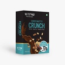 NUTS'MOR - Protein Daily Choco Nutty Crunch12g Protein Bar (Pack of 6) Protein Blend, Vitamins, Fibres & Minerals, No Preservatives,100% Veg, Natural, No Added Sugar,-300g