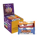 NOMI Assorted Protein Bar - Pack of 10 x 35g | Flavour Variety Pack: Classic, Chocolate, Strawberry, Orange, Cranberry, Blueberry & Makhana | Seed Bars| No Palm Oil | Naturally Sweetened