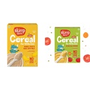 SLURRP FARM No Added Sugar Instant Cereal | Ragi, Rice and Mango with Milk, 200 Grams + Slurrp Farm No Added Sugar Instant Moong Dal Khichdi for Little Ones | No Salt, No Milk | Healthy Ce
