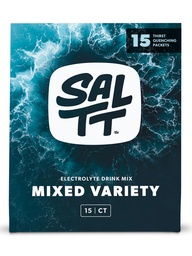 SALTT Electrolytes Powder Packets, All Things Mixed Variety Pack (15 Packets) - Μαγνήσιο, Κάλιο, Νάτριο, Ίχνη Ορυκτών - Vegan & Gluten Free - Travel Essentials - Made in USA