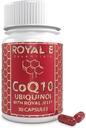 Ultra-Premium Co-Enzyme Q10 με Royal Jelly, Ubiquinol CoQ10 Κάψουλες για την Υγεία της Καρδιάς και την Ανοσολογική Άμυνα, All-Φυσικό συμπλήρωμα CoQ10 Made by Bees, 3.000 mg, 30 κάψουλες Veggie