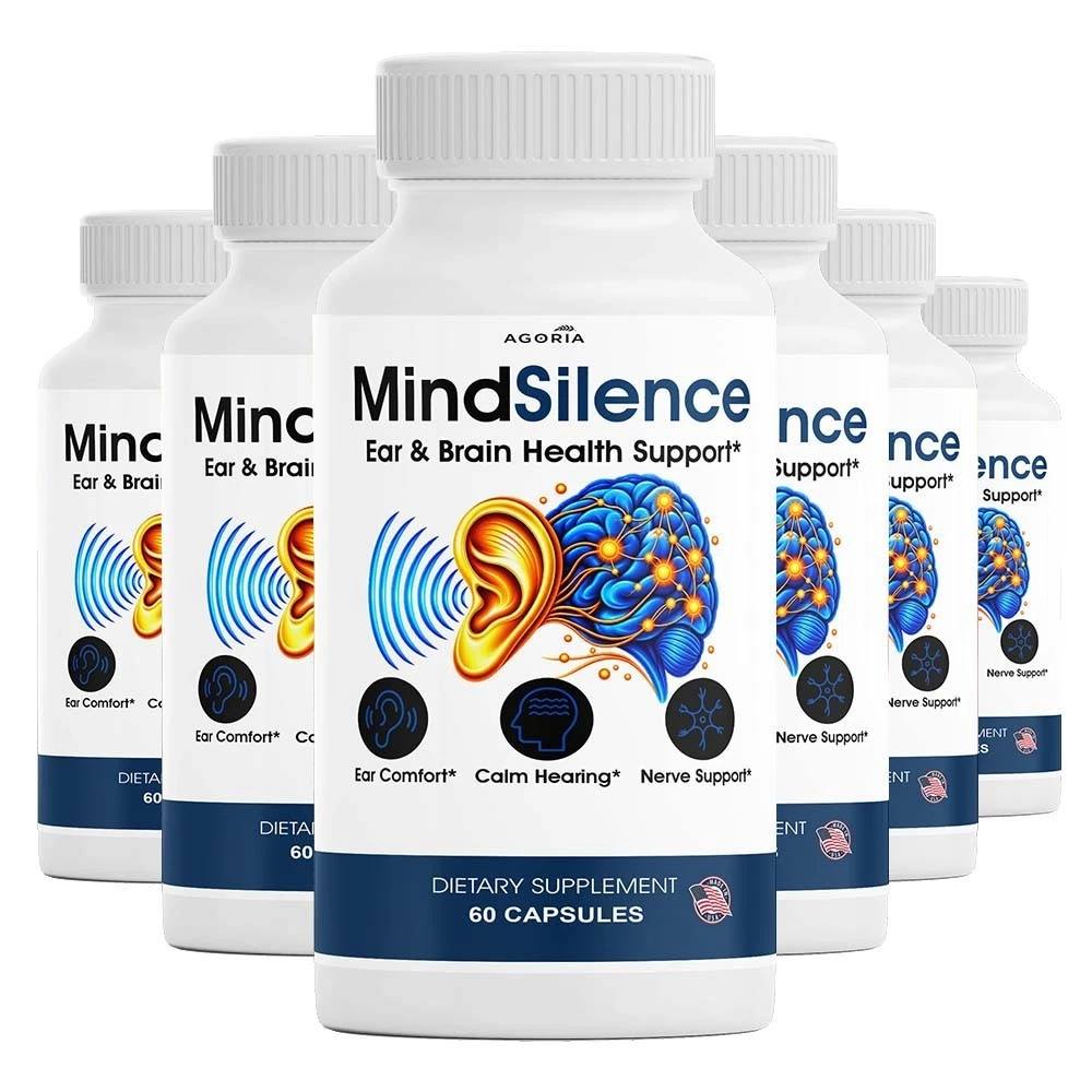 (6 Pack) MindSilence Nootropic Brain Health Support Capsules Mind Silence Pills