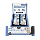Snactivate India’s 1st Protein Wafer Bar - Cookies & Creme (Pack of 6, 40g Each) | Real Whey | 10g Protein & 10g Fibre | Zero Added Sugar | No Maida | Crunchy & Healthy Snack