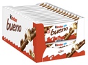 Kinder Bueno 2Bar Pack of 30 30X 2Bars,Hazelnut,1.36 Kg