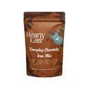 Hearty Eats Everyday Chocolate Nutrition Powder Milk Mix | Thick & Chocolatey Cocoa Drink Mix | Sweetened with Jaggery | Chocolate Beverage Powder | Gluten Free, Vegan, No Preservatives | Ready in 2 Minutes