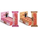 Superyou Strawberry & Choco Peanut Butter Protein Wafer Bars Combo. 10g Protein, 3g Fiber, No Added Sugar, Vegetarian, No Palm Oil. 400g each.