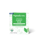 Baby Organic Chest Rub, Soothe και Comfort, με οργανική λεβάντα, μέντας, και χαμομήλι Flower Oil, Safe and Gentle, Dermatologist Tested, 1.76 Oz, Infant