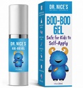 DR. NICE'S Boo-Boo Gel for Kids - First Aid Hydrogel for Scrapes, Minor Cuts, Burns, Blisters, Chafing - Soothes, Hydrates, & Protects Skin with No Stinging - Natural, Made in USA, 1 fl oz