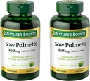 Nature's Bounty Saw Palmetto 450 mg Κάψουλες 250 ea (πακέτο των 2)