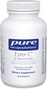 Pure Encapsulations Ester-C & Flavonoids - Συμπλήρωμα Βιταμίνης C για Αντιοξειδωτικά - Ανοσοποιητική & Αγγειακή Υποστήριξη * με Ασβέστιο & Ρουτίνη - Απαλό για Διέγερση - Vegan & Μη ΓΤΟ - 90 Κάψουλες