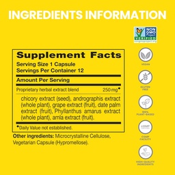 Himalaya PartySmart, 12 Capsule Tube - Διάσπαση οινοπνεύματος Ηπατική Υποστήριξη για μια Καλύτερη Πρωινή Μετά το Ποτό - Plant Based, Vegan, Μη ΓΤΟ, Χωρίς Γλουτένη, Κλινικά Σπουδές (Pack of 2)