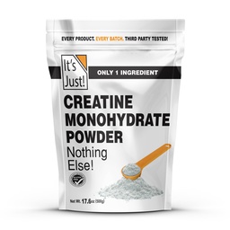 Είναι απλά! - Creatine Monohydrate Powder, Pure Creatine Powder, Made in USA, 3rd Party Lab Tested, 5g Per Serving, Scoop included, No Fillers, No Added Flavor (Άγευστη, 500g / 100 Servings)
