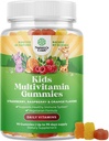 Παιδιά με βάση το φυτό Multivitamin Gummies - Multivitamin for Kids Immune Support with Vitamins A, C, D3, E, B6 & B12, Zinc & Iodine - Παιδικές Βιταμίνες Chewable Formula for Strong Health - 90 Count