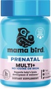 Best Nest Wellness Mama Bird Prenatal Multi Plus Iodine & Iron Free - Προγεννητική βιταμίνη για τον εγκέφαλο & Digestive Health - Vegan Multivitamin με μεθυλοφολικό, Προβιοτικά & Περισσότερα - 30 Caplets