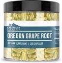 Earthborn Elements Oregon Grape Root 200 Κάψουλες, Καθαρές & Αδιάλυτες, Χωρίς Πρόσθετα